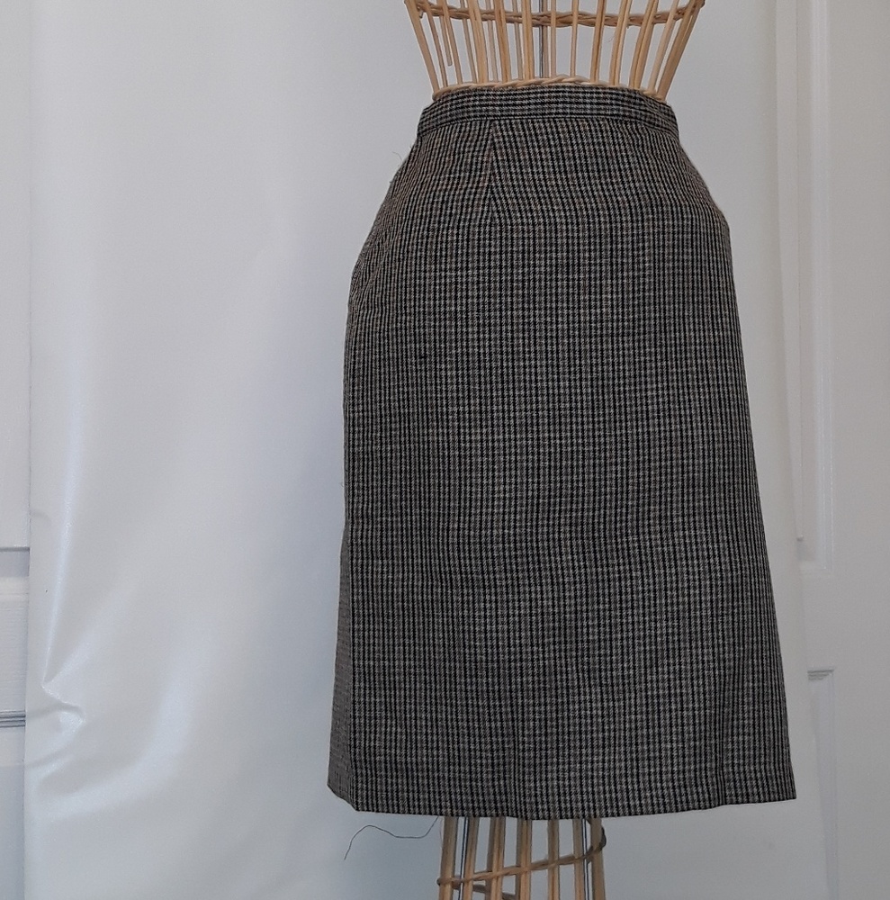 Briggs and co mini plaid skirt